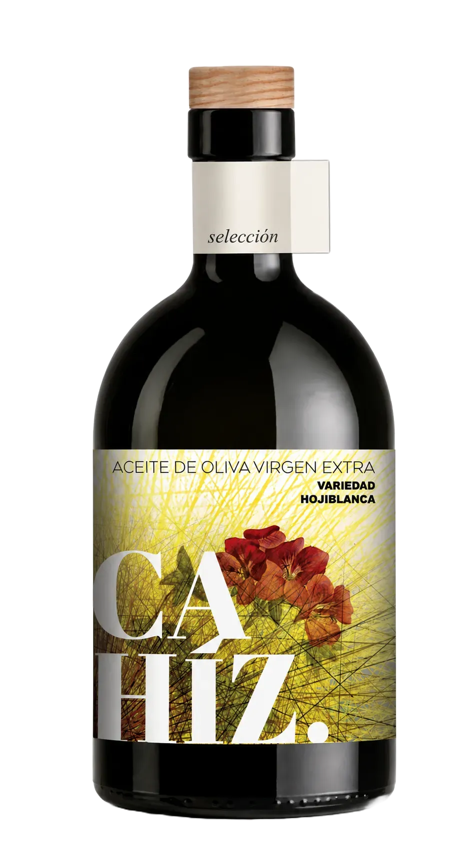 Botella de Cahíz, virgen extra de Benamejí, Córdoba, 500 ml
